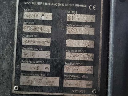 Bild 6:Stapler Manitou el. 1,6 t