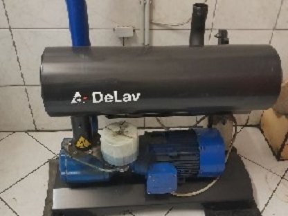 Delaval Vakuumpumpe DVP 1400 mit Frequenzsteuerung