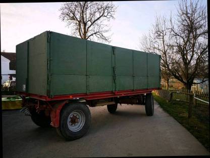 Bild 2:Zweiachsanhänger 16 t (kein Kipper)