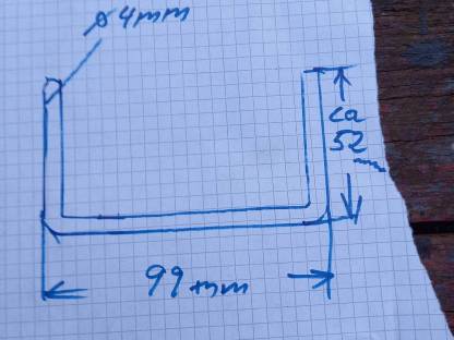 Bild 3:Filigran gehaltene U-Bügel 4 mm