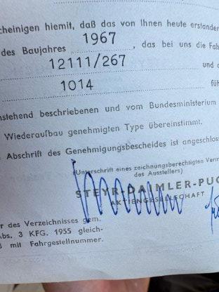 Bild 8:Steyr T 190 S, Bj. 1967, vollständig restauriert