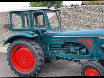 Oldtimer Traktor Hanomag