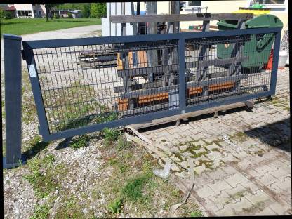 Doppelstabtor Alu 4Meter