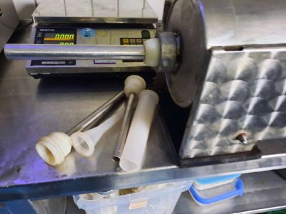 Bild 3:Wurstfüller Edelstahl