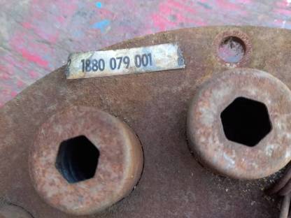 Bild 3:Gebrauchte Druckplatte Kupplung Claas