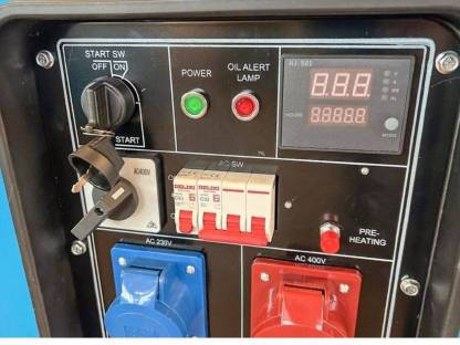 Bild 9:Dieselgenerator 20 kVA, 15 kW, Vario Tech VT-DG23000SE3-3D