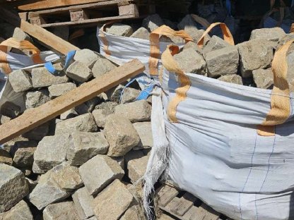 Bild 5:Granit Pflastersteine, Altwiener Granitwürfel