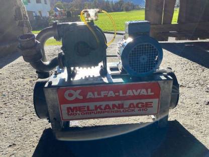 Bild 4:Rohrmelkanlage