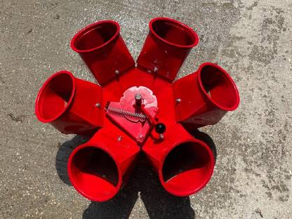 Bild 3:Getreideverteiler 6-fach