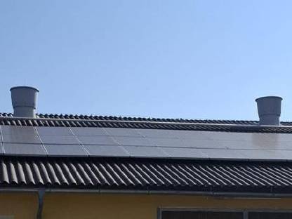 Bild 2:Photovoltaikanlage funktionstüchtig