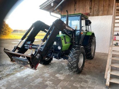 Bild 5:Deutz DX 3.50 mit Frontlader