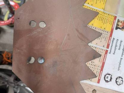 Fräsmesser Schicht Miststreuer