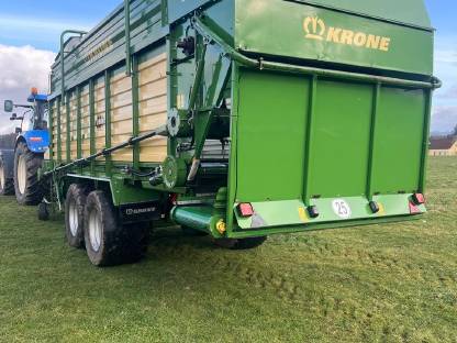 Bild 4:Krone AX 280 GD Ladewagen