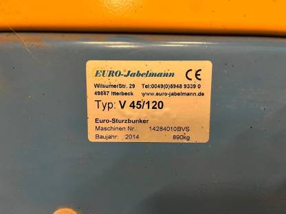 Bild 3:Schüttbunker Jabelmann V45120 Maxi