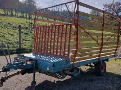 Bild 7:Steyr Hamster Plus 17 Ladewagen