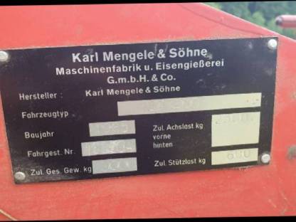 Bild 6:Mengele Ladewagen 200 Duo