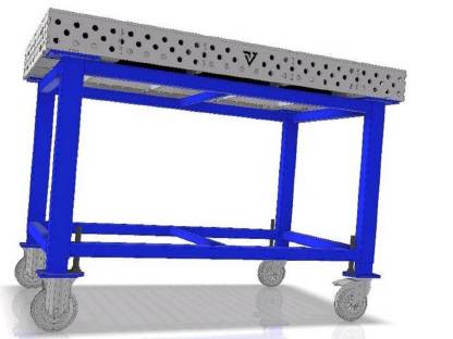 Bild 2:Schweißtisch