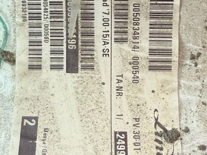 Bild 3:Neue Felgen für Linde Stapler 7.00x15 10-Loch