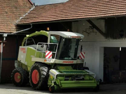 Claas jaguar 840 mit 300 HD und 220 pick up 4500 Kemper Cham