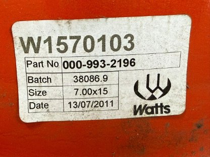 Bild 4:Neue Felgen für Linde Stapler 7.00x15 10-Loch