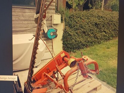 Balkenmäher für Traktor Hydraulik