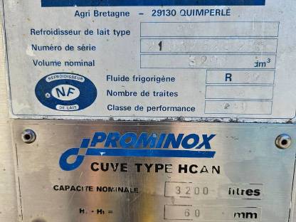 Bild 4:Milchtank 3.200 l Alfa Laval