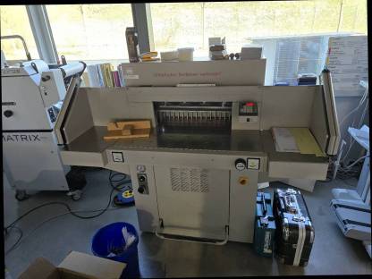 Bild 4:EBA 551-06 LT Papierschneidemaschine Stapelschneider Drucker