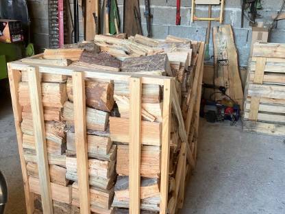 Bild 4:Brennholz ofenfertig und trocken