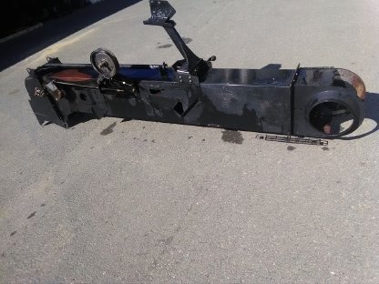 Bild 4:Case 6140 + 9120 Brandschaden für Ersatzteile