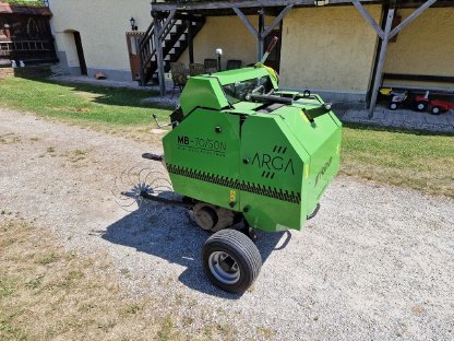 Bild 3:Mini Rundballenpresse Hofmann MB-70/50N