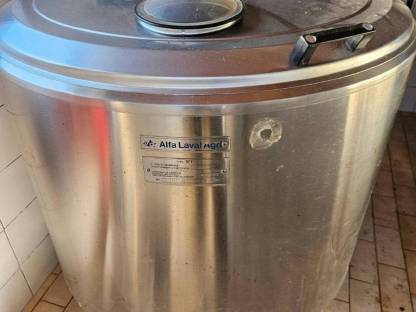 Milchtank 520 l inkl. Kühlung Alfa Laval