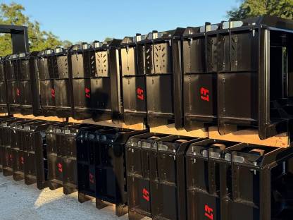 Bild 2:Lego-Schalung Betonblockschalung