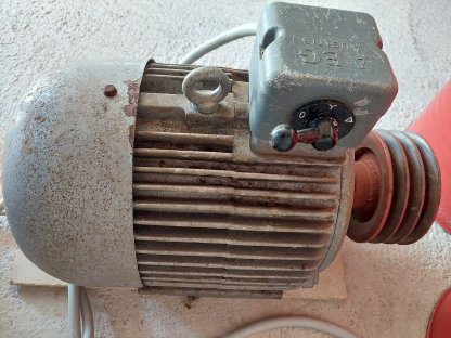 Bild 6:Elektromotor Starkstrom 7,5kw