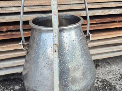 Bild 4:Melkeimer Alfa Laval Edelstahl