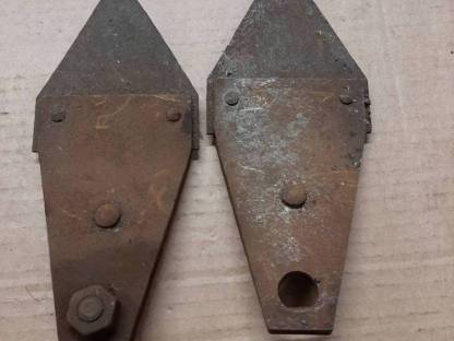 Bild 2:2 Messerhalter Strohhäcksler Claas