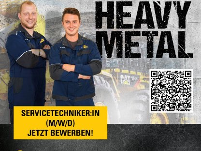 Servicetechniker/-in für CAT-Baumaschinen (m/w/d)