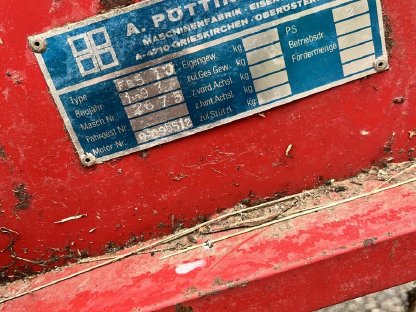 Bild 2:Pöttinger Förderband