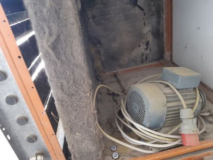 Bild 5:Absauganlage mit Heizregister