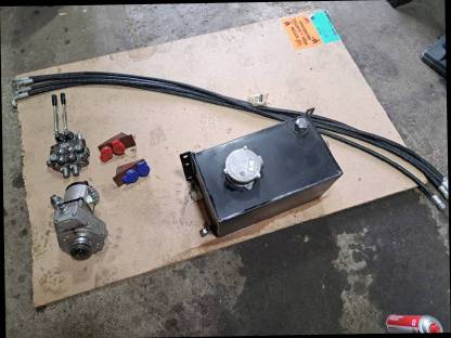 Hydraulikölpumpe für Zapfwelle mit Zubehör