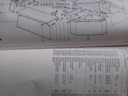 Bild 4:Claas Mähwerk Ersatzteile Liste