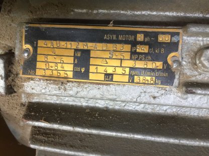 Bild 3:Körnerschnecke 9,50 m