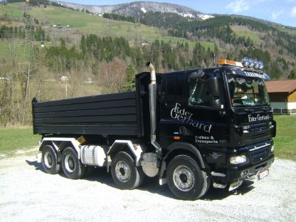 LKW Daf CF 4 Achser mit Kipper