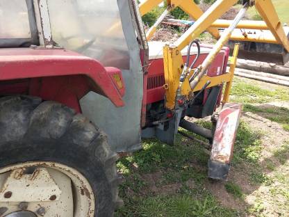 Bild 4:Traktor Steyr 540 mit Frontlader