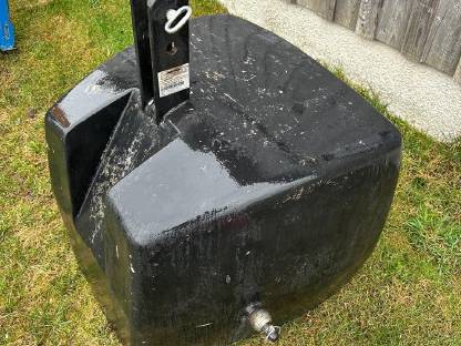 Heck- und Frontgewicht Hydrac 1.000 kg