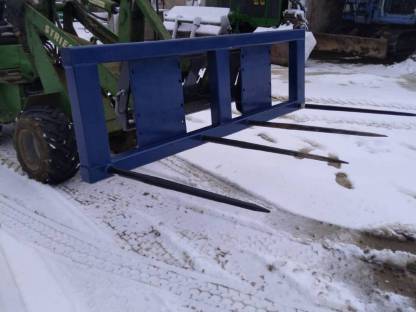 Bild 3:Ballengabel für Großpacken