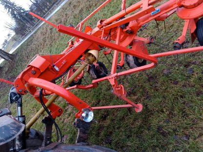 Bild 7:Kuhn GF 5801 MH Wender, Zetter, Heuwender