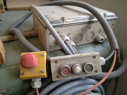 Bild 9:Komplette Sägeanlage Blockbandsäge Zenz BN 110 S Paul KME 2