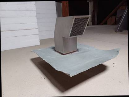 Bild 4:Dachlüfter, Edelstahl