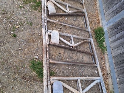 Fressgitter für Kühe, 8 Plätze
