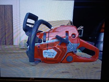 Bild 2:Profi-Motorsäge , neu, nicht einmal benutzt